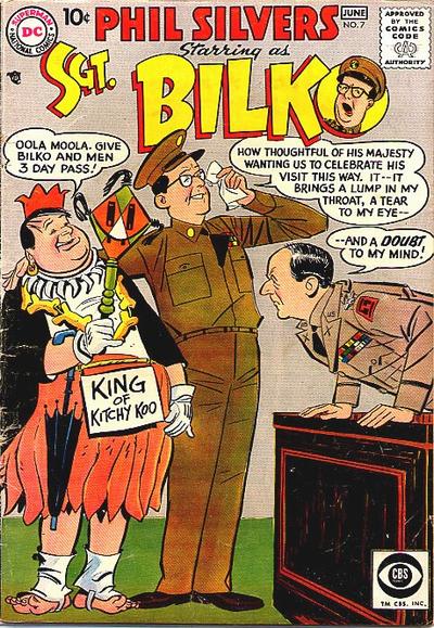 Cover for Sergeant Bilko (DC, 1957 series) #7