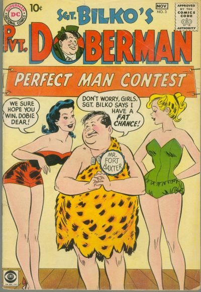Cover for Sgt. Bilko's Pvt. Doberman (DC, 1958 series) #3