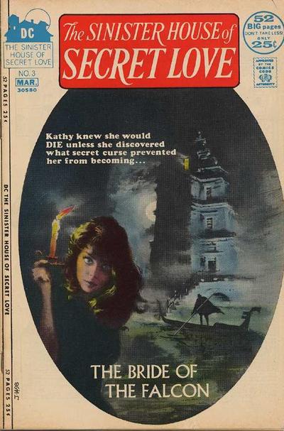 Cover for The Sinister House of Secret Love (DC, 1971 series) #3