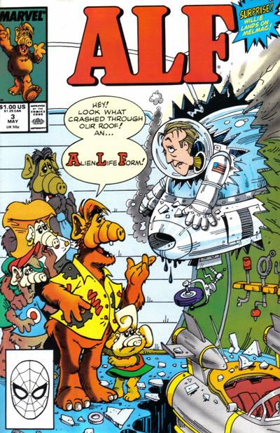 Cover for ALF (Marvel, 1988 series) #3 [Direct]