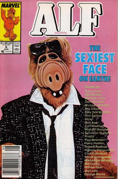 Cover for ALF (Marvel, 1988 series) #6 [Newsstand]
