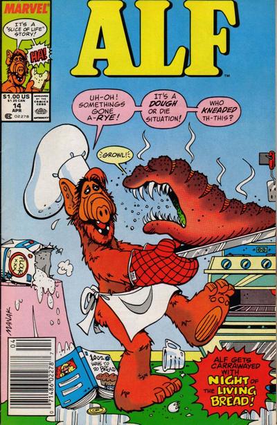 Cover for ALF (Marvel, 1988 series) #14 [Newsstand]