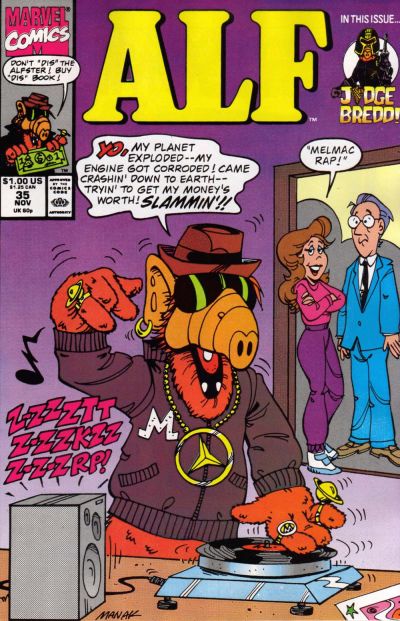 Cover for ALF (Marvel, 1988 series) #35 [Direct]