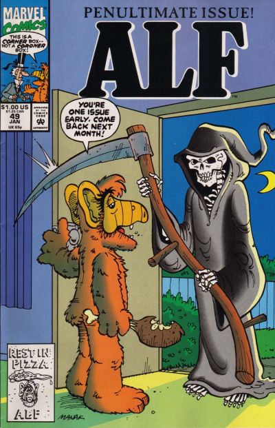 Cover for ALF (Marvel, 1988 series) #49 [Direct]