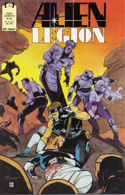 Cover for Alien Legion (Marvel, 1987 series) #2