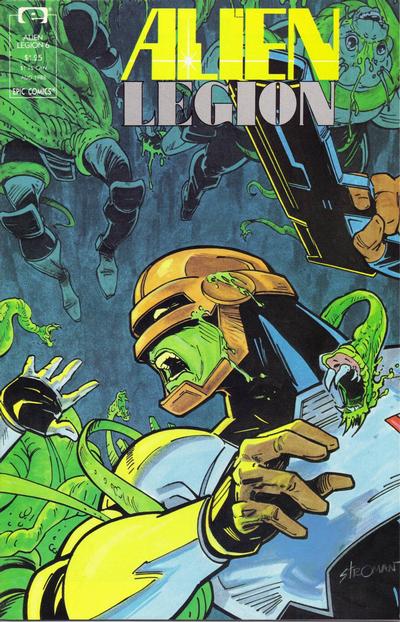 Cover for Alien Legion (Marvel, 1987 series) #6