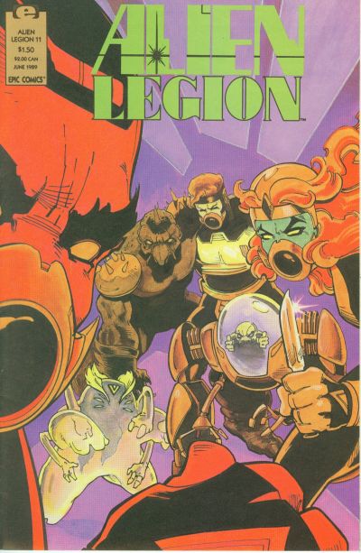Cover for Alien Legion (Marvel, 1987 series) #11