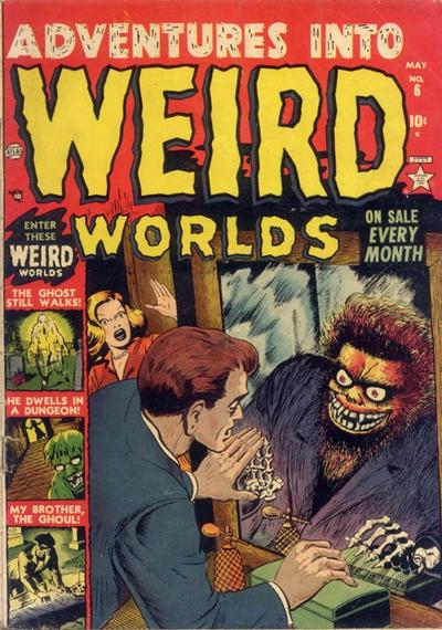 Cover for Adventures into Weird Worlds (Marvel, 1952 series) #6