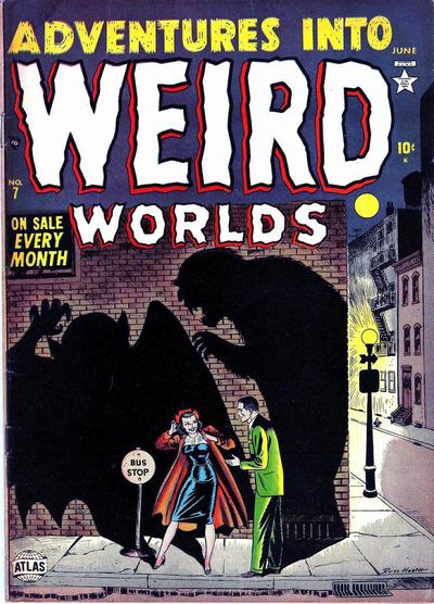 Cover for Adventures into Weird Worlds (Marvel, 1952 series) #7