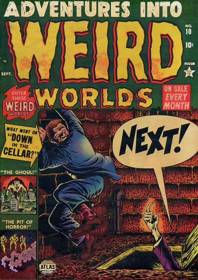 Cover for Adventures into Weird Worlds (Marvel, 1952 series) #10