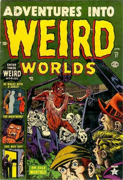 Cover for Adventures into Weird Worlds (Marvel, 1952 series) #17
