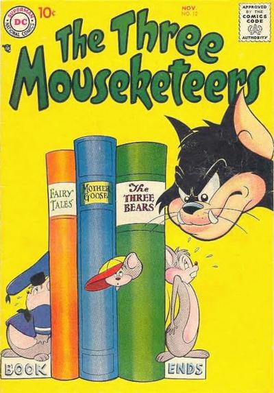 Cover for The Three Mouseketeers (DC, 1956 series) #12