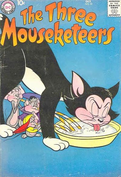 Cover for The Three Mouseketeers (DC, 1956 series) #19