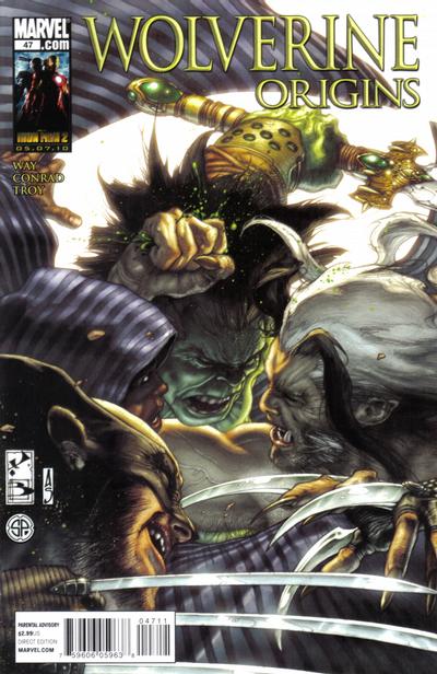Cover for Wolverine: Origins (Marvel, 2006 series) #47 [Direct Edition]