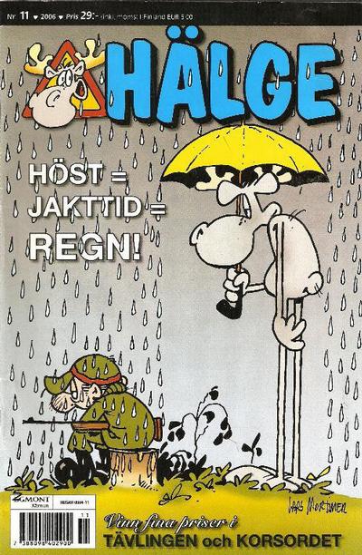 Cover for Hälge (Egmont, 2000 series) #11/2006