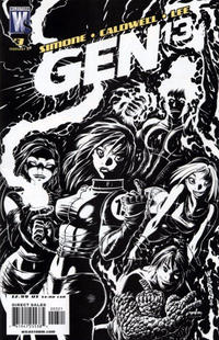Cover Thumbnail for Gen 13 (DC, 2006 series) #3 [Adam Warren Cover]