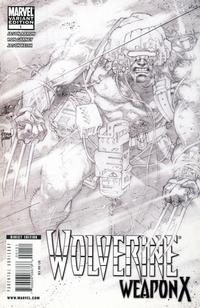 Cover Thumbnail for Wolverine Weapon X (Marvel, 2009 series) #1 [Variant Edition - Sketch Cover]