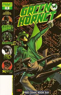 Cover Thumbnail for Green Hornet #1 Free Comic Book Day Edition (Dynamite Entertainment, 2010 series) #1