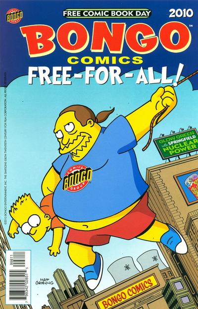Cover for Bongo Comics Free-for-All! (Bongo, 2007 series) #[2010]