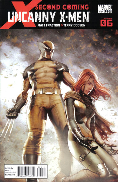 Cover for The Uncanny X-Men (Marvel, 1981 series) #524 [Granov Cover]