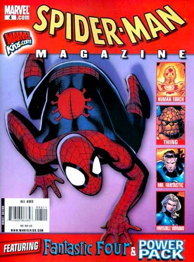 Cover for Spider-Man Magazine (Marvel, 2008 series) #4