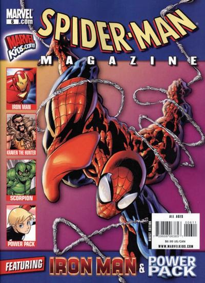 Cover for Spider-Man Magazine (Marvel, 2008 series) #6