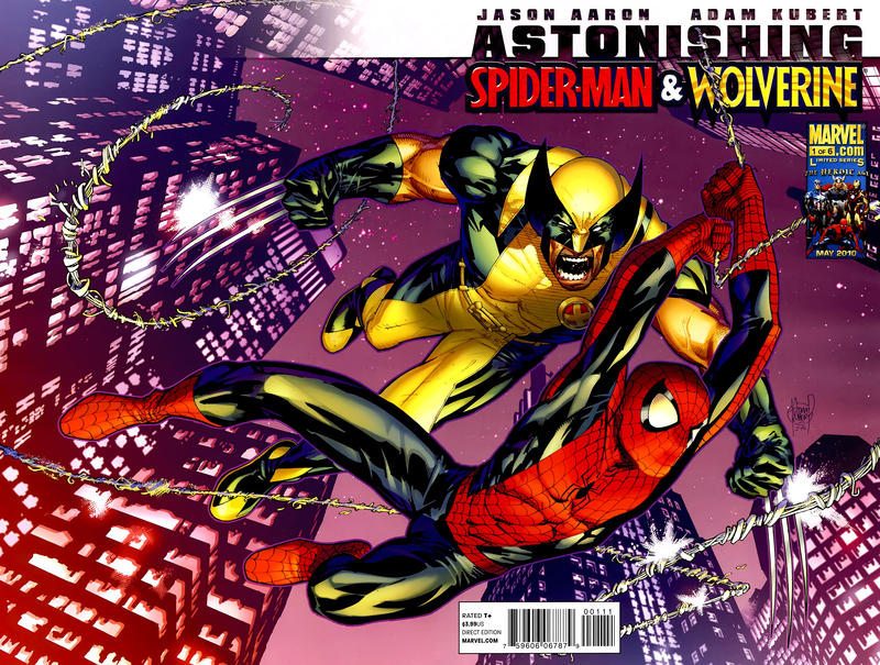 Cover for Astonishing Spider-Man & Wolverine (Marvel, 2010 series) #1