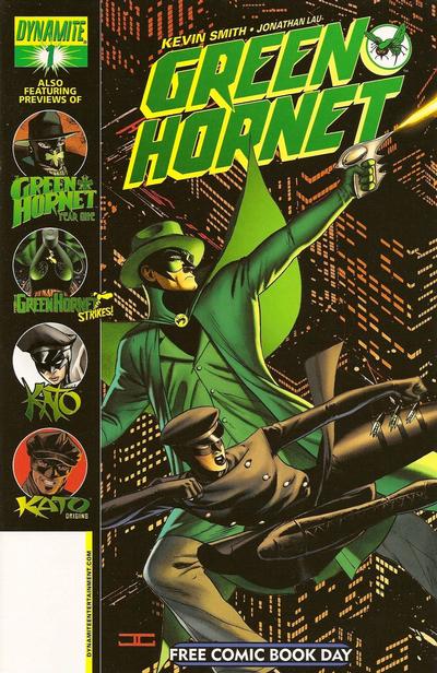 Cover for Green Hornet #1 Free Comic Book Day Edition (Dynamite Entertainment, 2010 series) #1