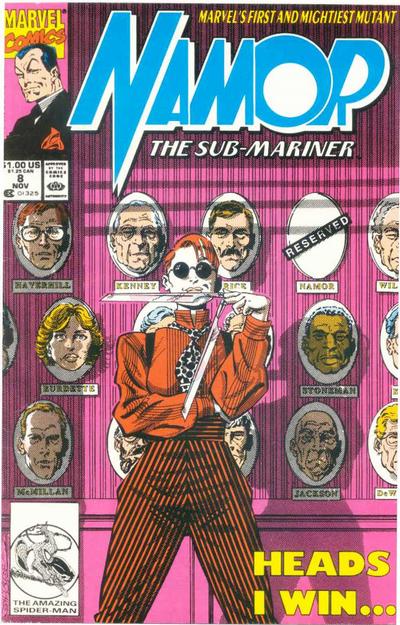 Cover for Namor, the Sub-Mariner (Marvel, 1990 series) #8 [J. C. Penney Variant]