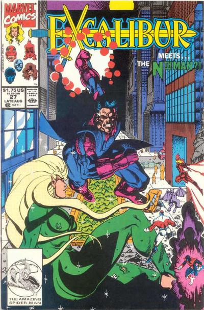 Cover for Excalibur (Marvel, 1988 series) #27 [J. C. Penney Variant]