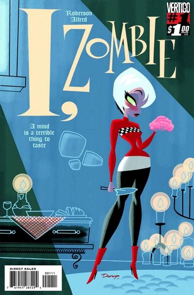 Cover for I, Zombie [iZombie] (DC, 2010 series) #1 [Darwyn Cooke Cover]