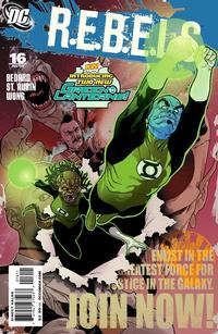 Cover for R.E.B.E.L.S. (DC, 2009 series) #16