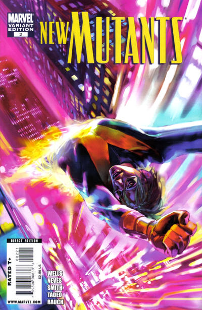 Cover for New Mutants (Marvel, 2009 series) #2 [Cover B - Benjamin Zhang Bin]