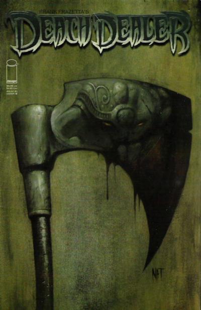 Cover for Frank Frazetta's Death Dealer (Image, 2007 series) #2 [Cover B]