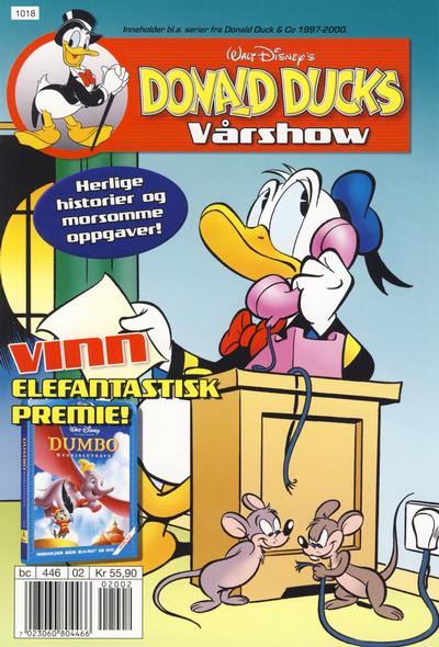 Cover for Donald Ducks Show (Hjemmet / Egmont, 1957 series) #[Vårshow 2010]