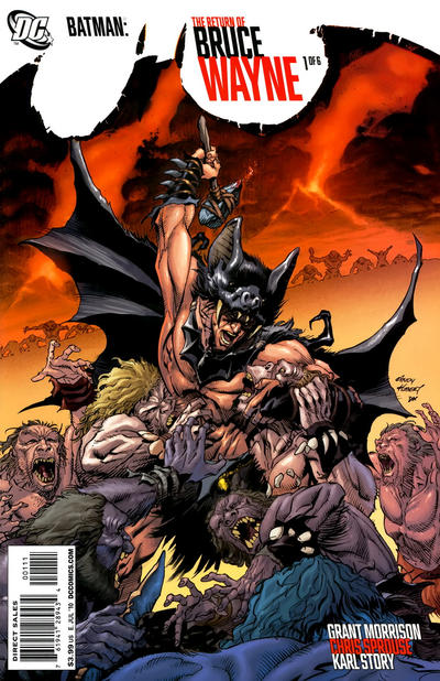 Cover for Batman: The Return of Bruce Wayne (DC, 2010 series) #1 [Andy Kubert Cover]