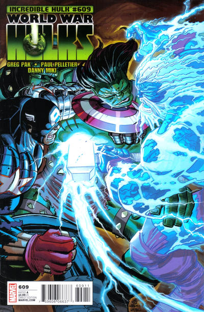 Cover for Incredible Hulk (Marvel, 2009 series) #609 [Direct Edition]