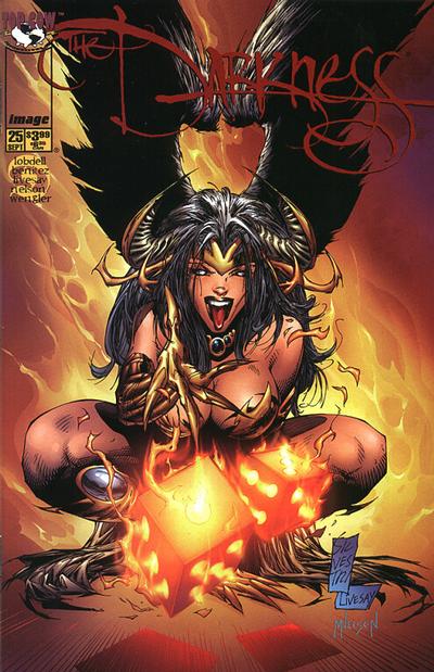 Cover for The Darkness (Image, 1996 series) #25 [Silvestri Variant]