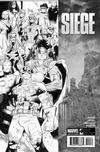 Cover for Siege (Marvel, 2010 series) #4 [Olivier Coipel Sketch Variant]