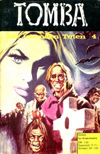 Cover Thumbnail for Tomba (Der Freibeuter, 1972 series) #4 - Die lebenden Toten