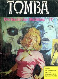 Cover Thumbnail for Tomba (Der Freibeuter, 1972 series) #17 - Die Nacht der Mathilde
