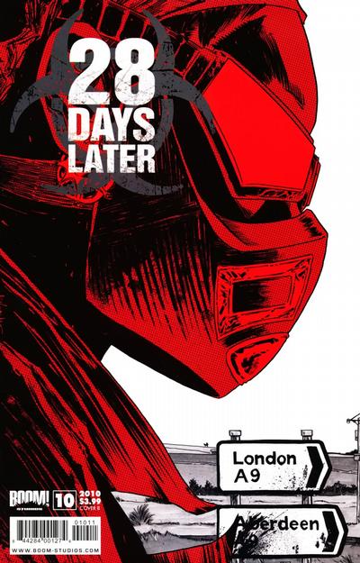 Cover for 28 Days Later (Boom! Studios, 2009 series) #10 [Cover B]