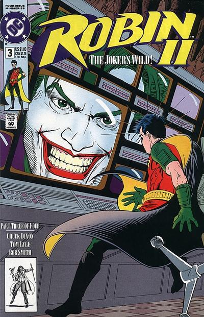 Cover for Robin II (DC, 1991 series) #3 [Direct]