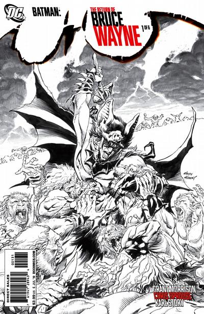 Cover for Batman: The Return of Bruce Wayne (DC, 2010 series) #1 [Andy Kubert Sketch Cover]