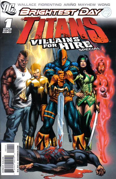 Cover for Titans: Villains for Hire Special (DC, 2010 series) #1 [Fabrizio Fiorentino Titans Cover]