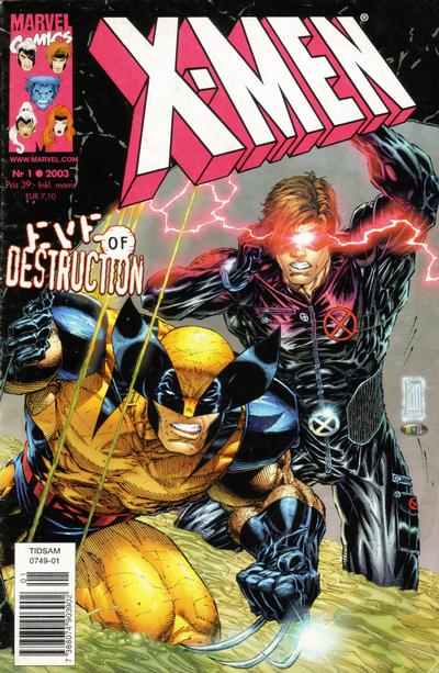 Cover for X-Men (Egmont, 1998 series) #1/2003