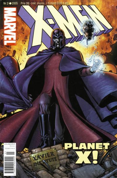 Cover for X-Men (Egmont, 1998 series) #3/2005