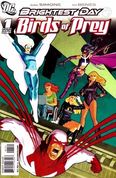 Cover for Birds of Prey (DC, 2010 series) #1 [Cliff Chiang Cover]