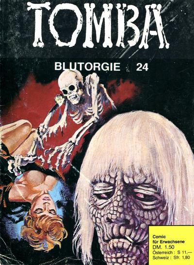 Cover for Tomba (Der Freibeuter, 1972 series) #24 - Blutorgie