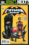 Cover for Batman and Robin #1 Special Edition (DC, 2010 series) 
